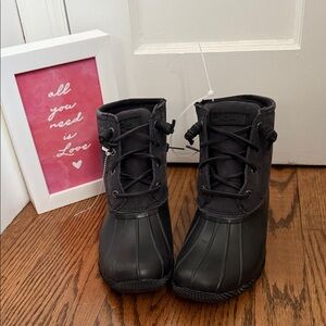 Sperry Women's Charcoal Winter Boots